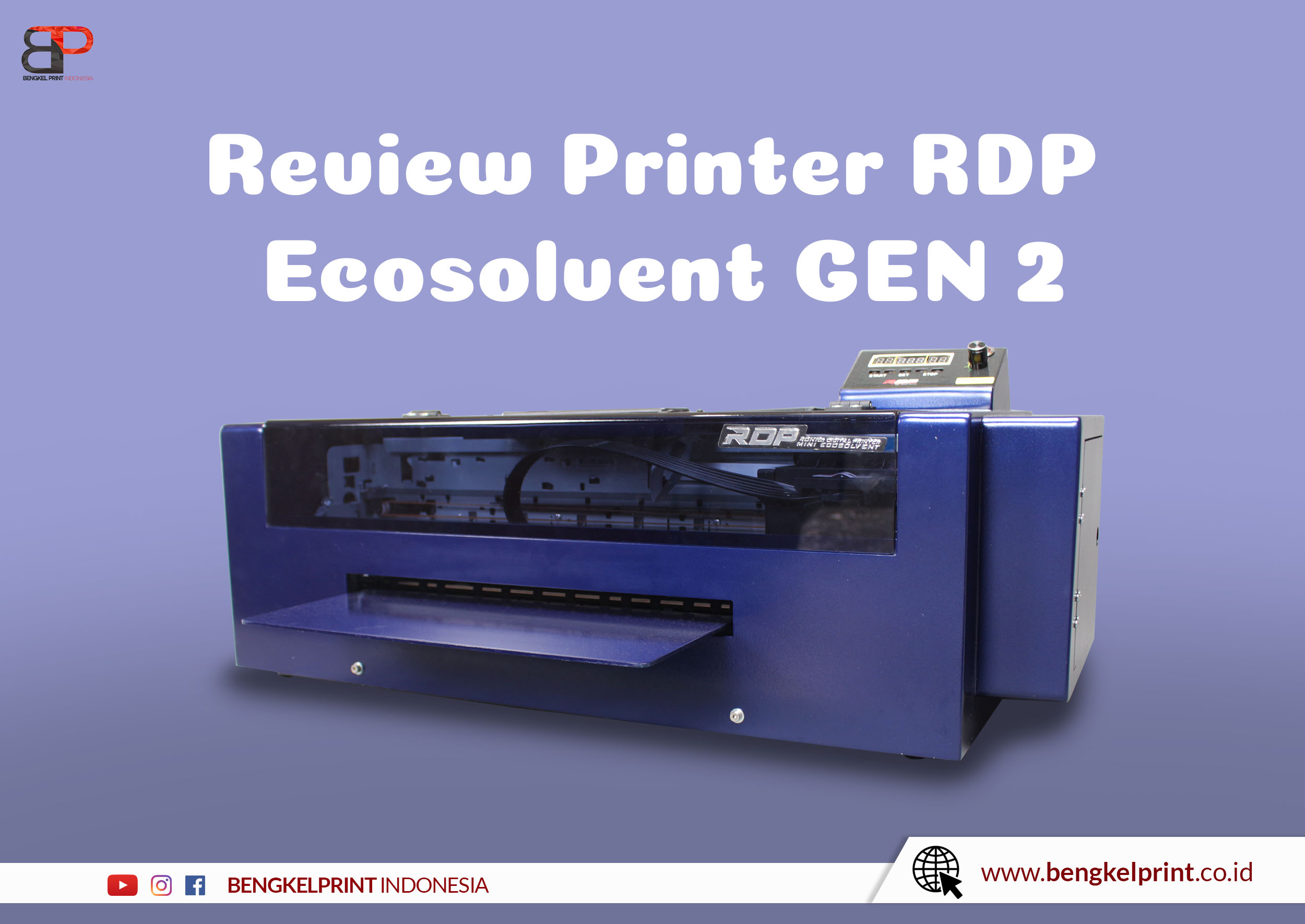 review printer rdp ecosolvent